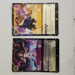 Disney Lorcana Magical Places Belle + Beast Promo DCA Exclusive